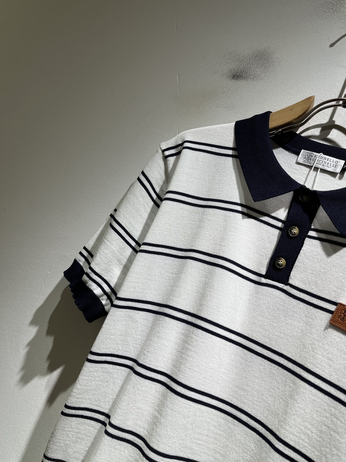 bc-Brunello Cucineli 2026春夏新款男士短袖针织Polo衫，众多明星都爱穿的时尚百
