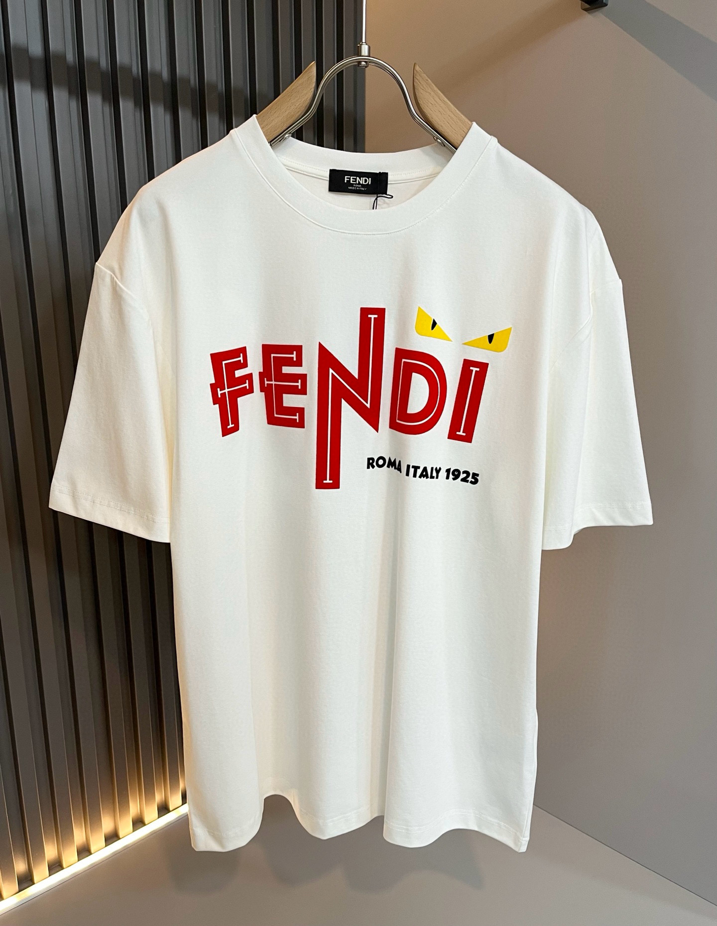 FEN*I 芬*迪2026春夏新款FD家族FF男女同款👫短袖T恤，男女同款👫百搭极简短袖。意大利原厂订单