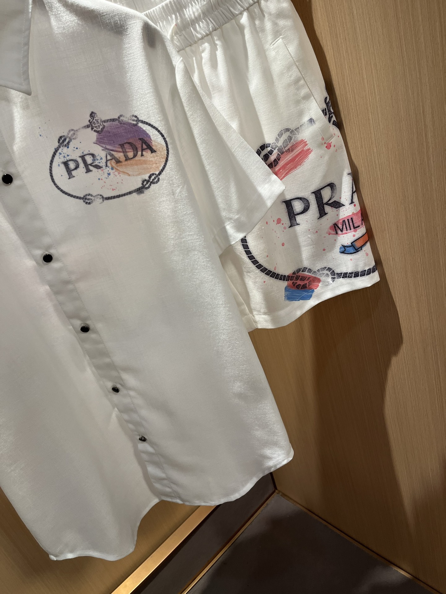 PRAD*A普*达 2026春夏新款休闲棉麻套装，最新款全网独家首上！！~既经典有时尚百搭，谁不爱啊，将