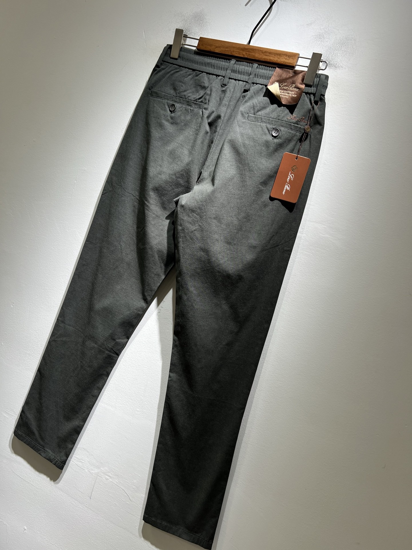 Loro Piana诺悠翩雅 2026春夏新品男士棉麻休闲裤，最新的贸易订单全品相！！网红款！上身舒适透