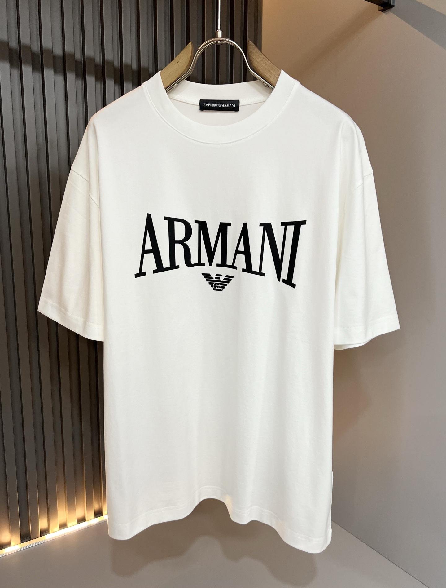Arman阿*尼2026春夏新款男女同款👫休闲短袖T恤，原单代工厂订单，标志😊logo压胶设计！简洁的设