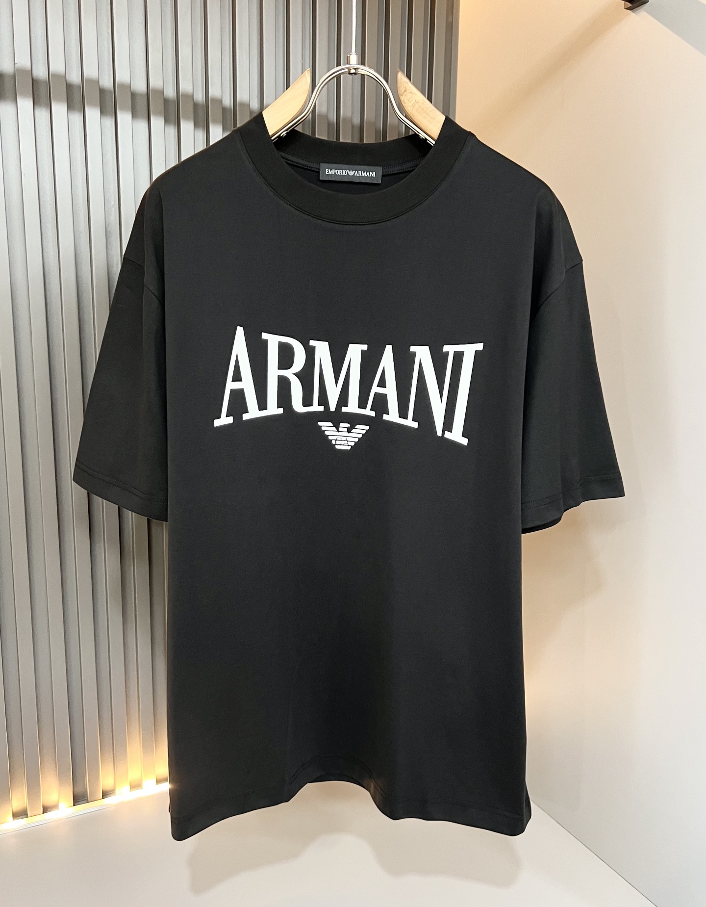 Arman阿*尼2026春夏新款男女同款👫休闲短袖T恤，原单代工厂订单，标志😊logo压胶设计！简洁的设