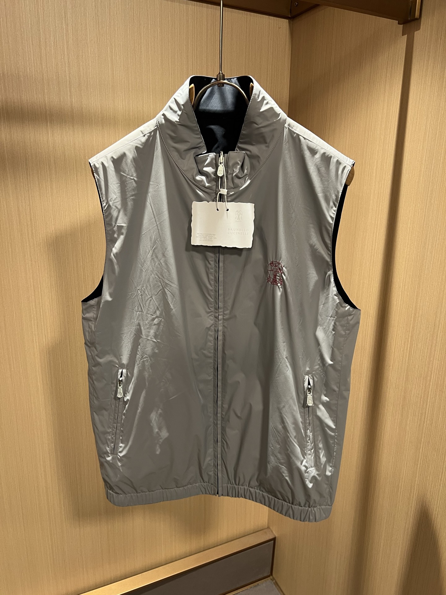 BC-Brunello Cucineli ⚠️双面穿！2026春夏新款男士马甲外套，众多明星都爱穿的时尚