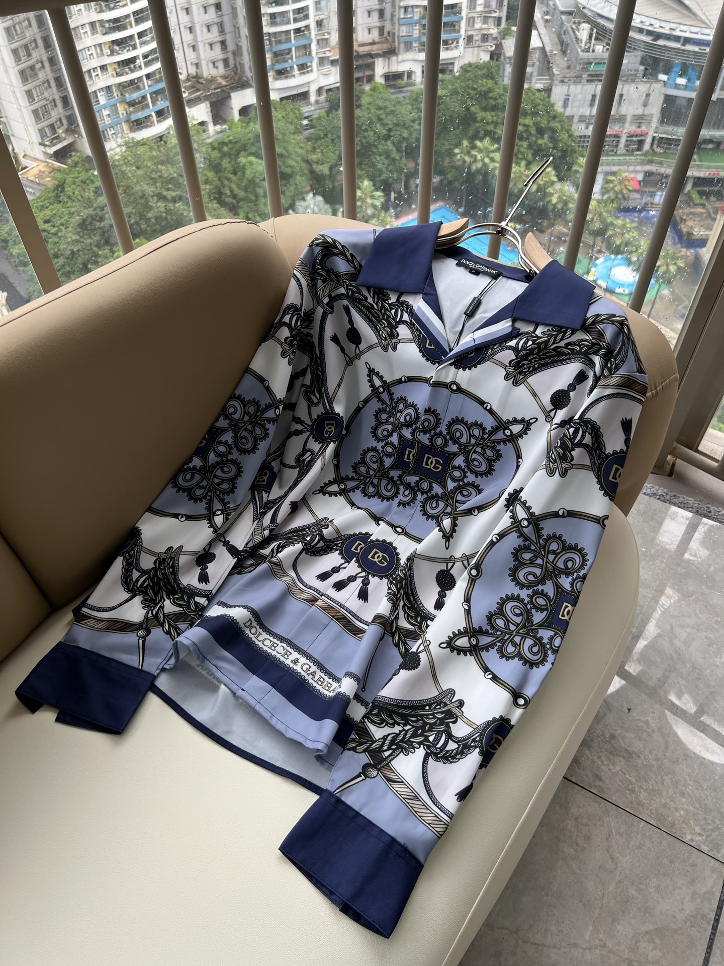 Dolce&Gabba*a 杜嘉*纳2026春夏新款男女同款👫睡衣套装，专柜同步发售！定制专属丝绸棉面料