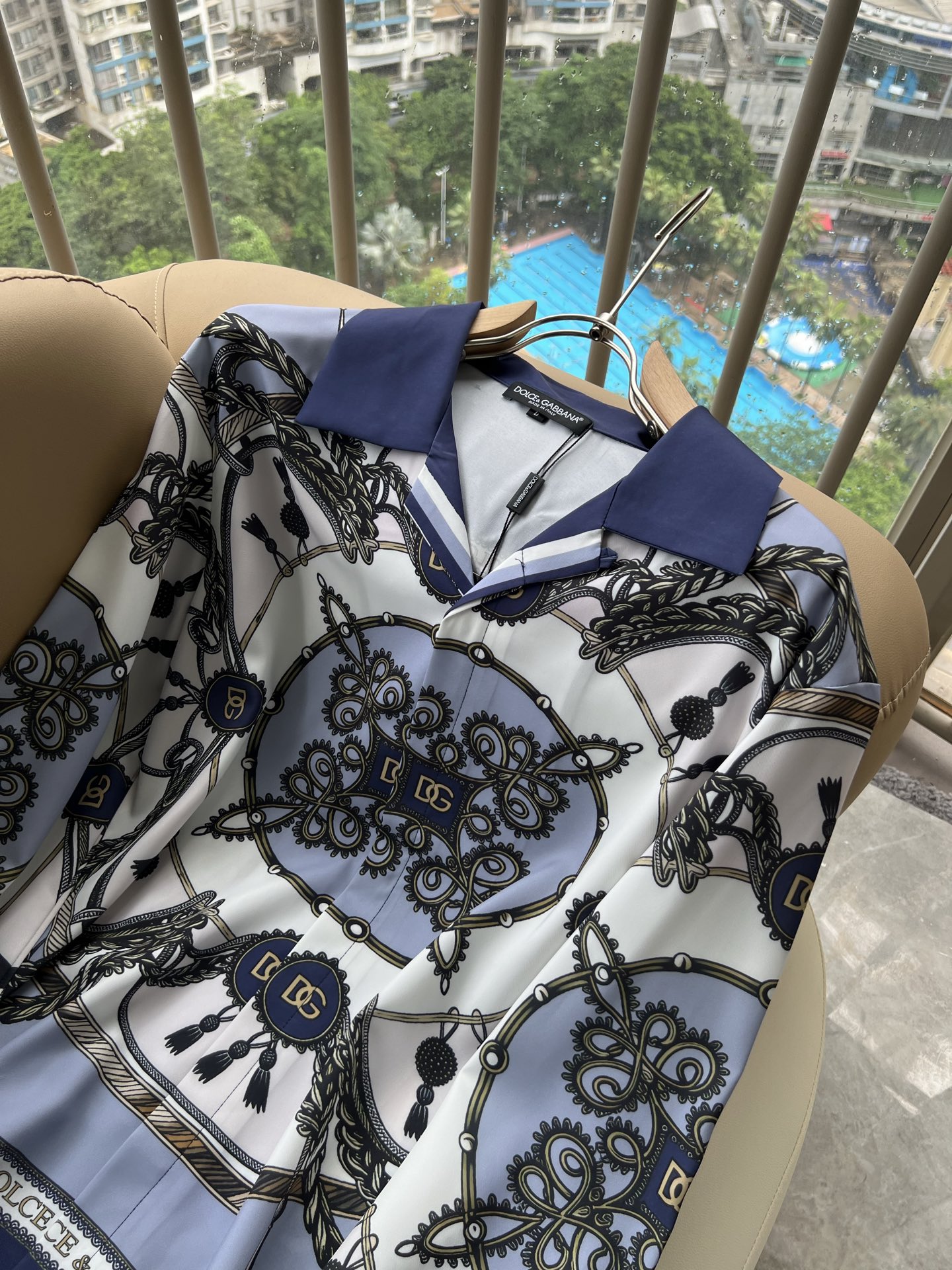 Dolce&Gabba*a 杜嘉*纳2026春夏新款男女同款👫睡衣套装，专柜同步发售！定制专属丝绸棉面料