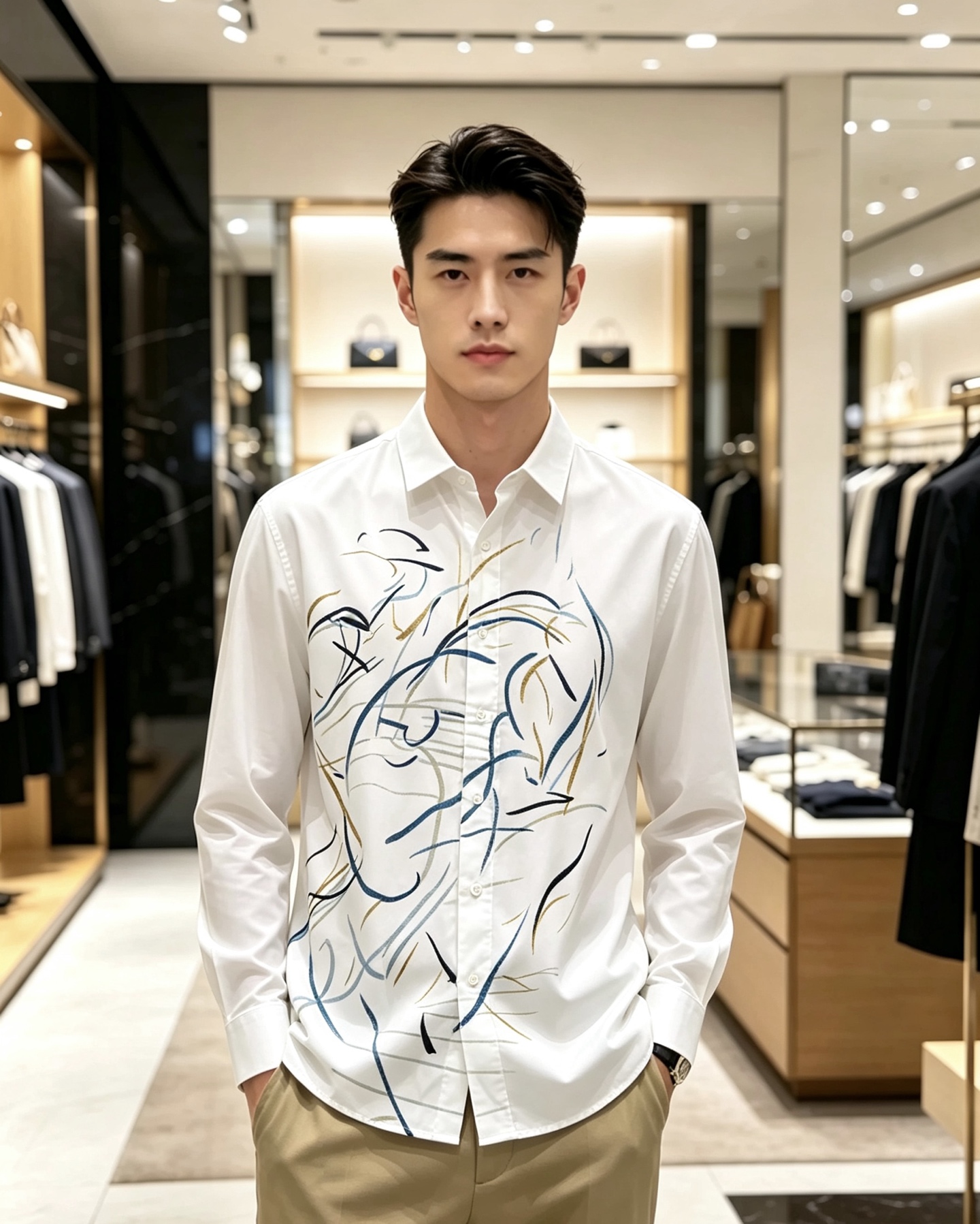 NO:915083,LouisVuitt* Louis*den 2026 spring and summer new product latest craftsman and women's same style lapel shirt, unique ultra-thin silky touch!  !  Design letter logo pattern printing design!  Representing the brand image, simple and comfortable style, high-end customized original exclusive poplin cotton fabric!  The solid color series is everyone's favorite. The simple style makes it more versatile. The seemingly simple style is actually more time-consuming in terms of fabric and craftsmanship. It is light, breathable, silky and smooth, and has a fashionable cut. The simple plain men's shirt with small pointed collar is a shirt that every man should buy!  Size 38-43,,louis vuitton,louis vuitton,shirts,19860909LouisVuitt*路易*登 2026春夏新品最新工艺男女同款翻领衬衣,独一无二超薄丝滑触感！！设计字母logo图案印花设计！代表品牌形象 简洁舒适的款式,高端定制原版专属府绸棉面料 ！纯色系列更是大家非常喜爱款,简约的款式穿搭起来更加的多样化.看似简单的款式,其实在面料以及工艺制作上更费时速干轻薄透气,丝滑冰爽,裁剪时尚版型,简约式素色小尖领男士衬衣,每一个男士都应该入手的衬衫！尺码38-43,,louis vuitton,louis vuitton,shirts,,Men's clothing