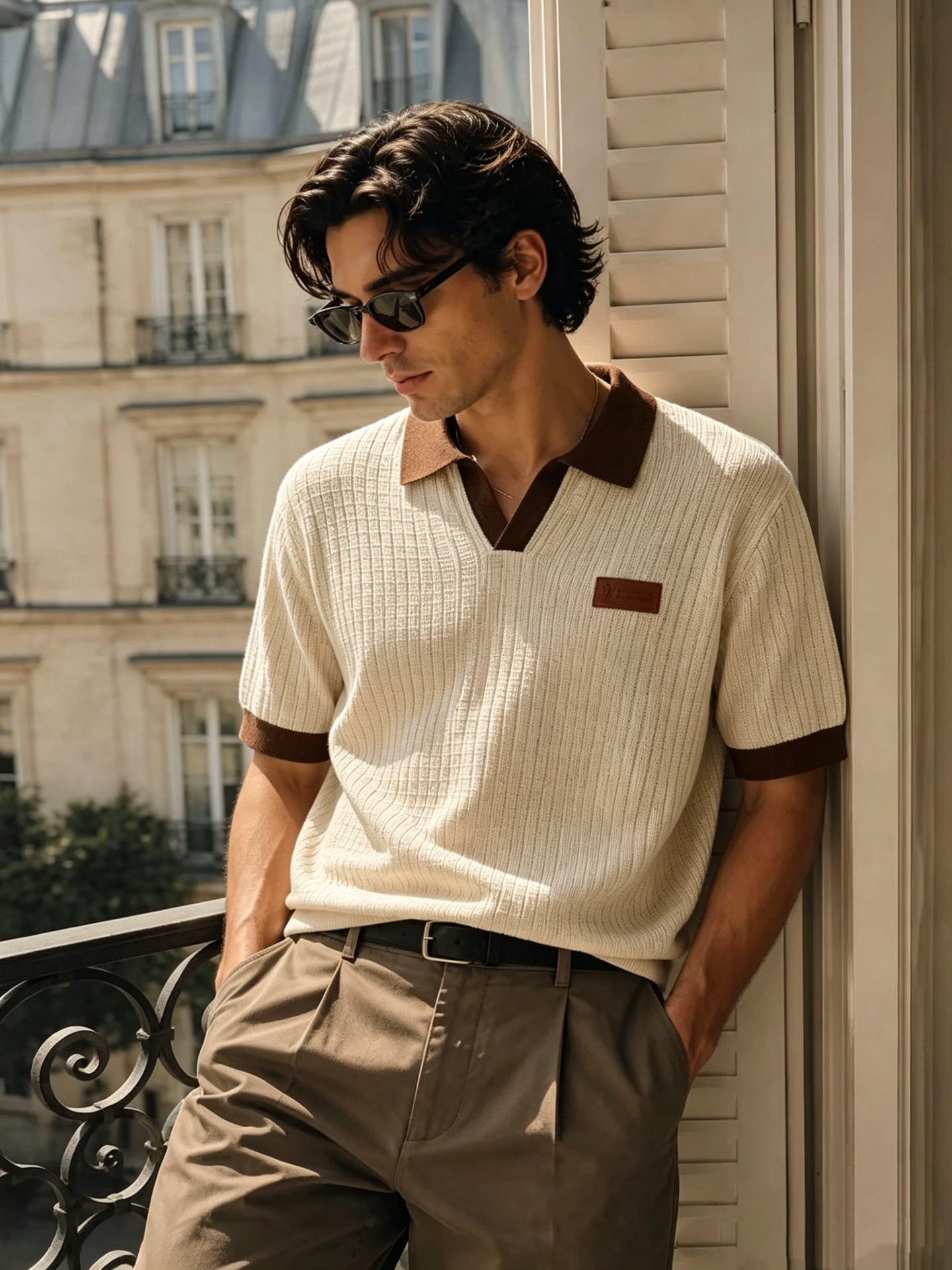 BC-Brunello Cucineli 2026春夏新款男士短袖针织Polo衫，众多明星都爱穿的时尚百