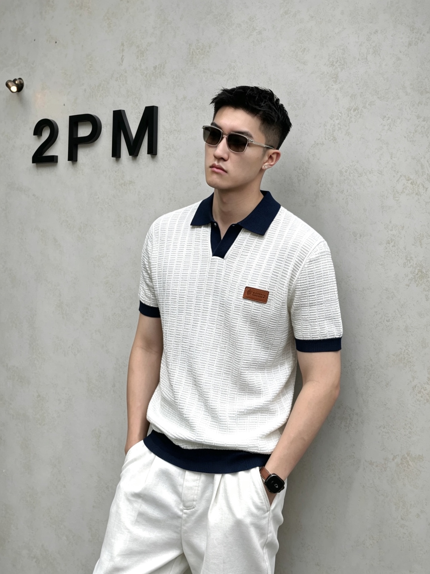 BC-Brunello Cucineli 2026春夏新款男士短袖针织Polo衫，众多明星都爱穿的时尚百
