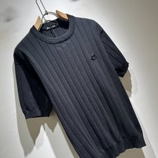 Ermenegildo Zeg*a杰*亚 2026春夏新品男士针织短袖T恤衫,外贸公司订单!是杰尼亚经典 Ermenegildo Zeg*a杰*亚 2026春夏新品男士针织短袖T恤衫,外贸公司订单!是杰尼亚经典
