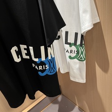 CELIN*瑟琳 2026春夏新款时尚休闲圆领短袖T恤,经典男女同款情侣👫短袖T恤衫!贸易公司渠道稀出, CELIN*瑟琳 2026春夏新款时尚休闲圆领短袖T恤,经典男女同款情侣👫短袖T恤衫!贸易公司渠道稀出,