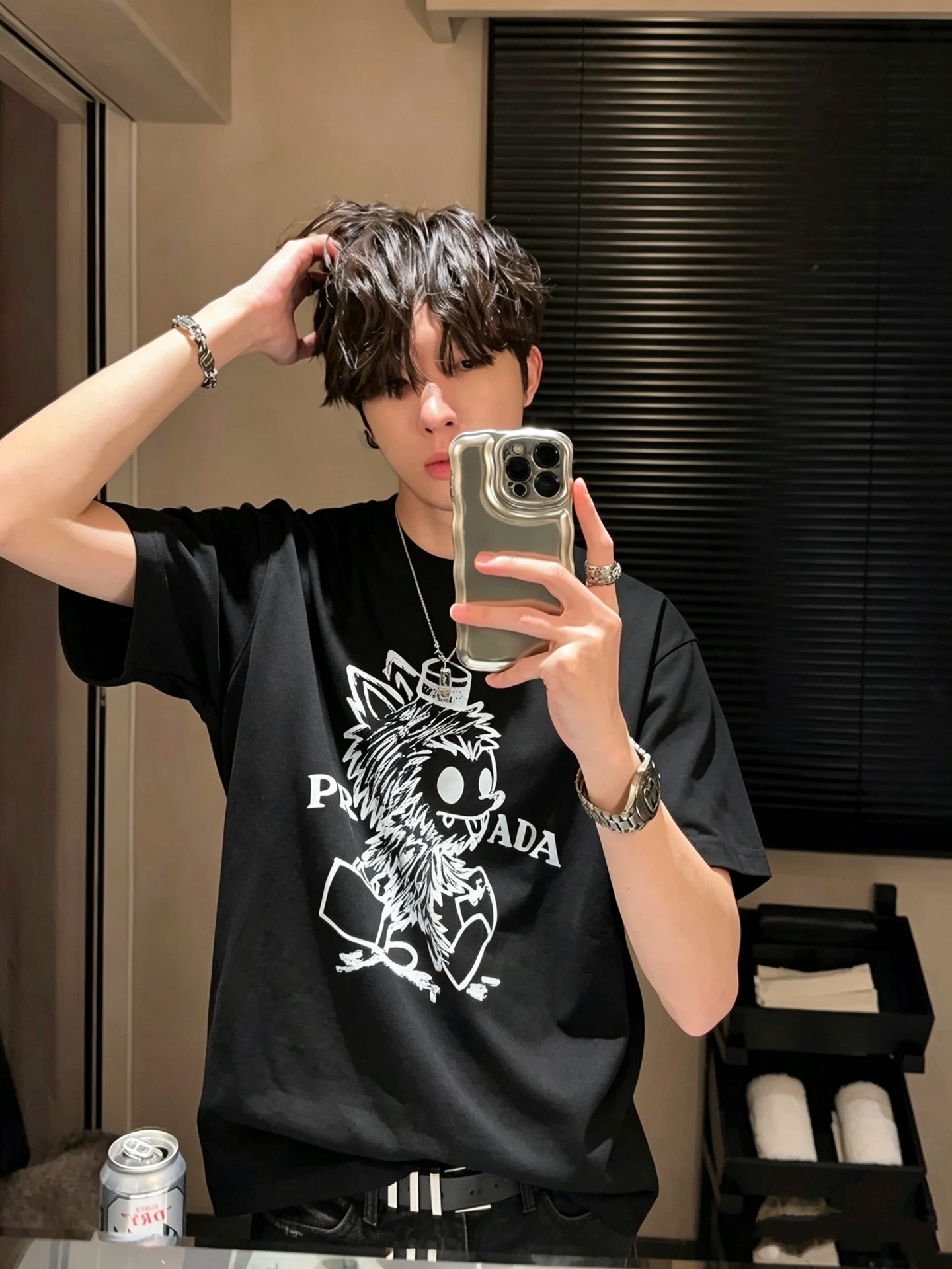 PRAD*A普*达2026春夏新款男女同款👫短袖T恤，最新款全网独家首上！！~既经典有时尚百搭，谁不爱啊