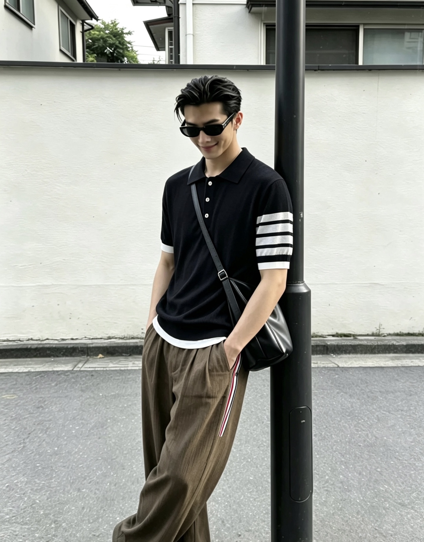 ThomBrow*e汤姆*朗 ~2026春夏新款短袖冰丝伊力特针织面料！官网同步有售，独特设计魅力，非常