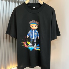 BALENCI*GA巴黎*家 2026春夏新款男女同款👫短袖T恤!走秀图案印花时尚休闲短袖T恤衫!设计l BALENCI*GA巴黎*家 2026春夏新款男女同款👫短袖T恤!走秀图案印花时尚休闲短袖T恤衫!设计l