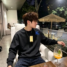 BURBER*Y巴*莉 2026春夏新款男女同款👫基础休闲百搭棉质卫衣,男女同款卫衣!贸易公司渠道稀出, BURBER*Y巴*莉 2026春夏新款男女同款👫基础休闲百搭棉质卫衣,男女同款卫衣!贸易公司渠道稀出,