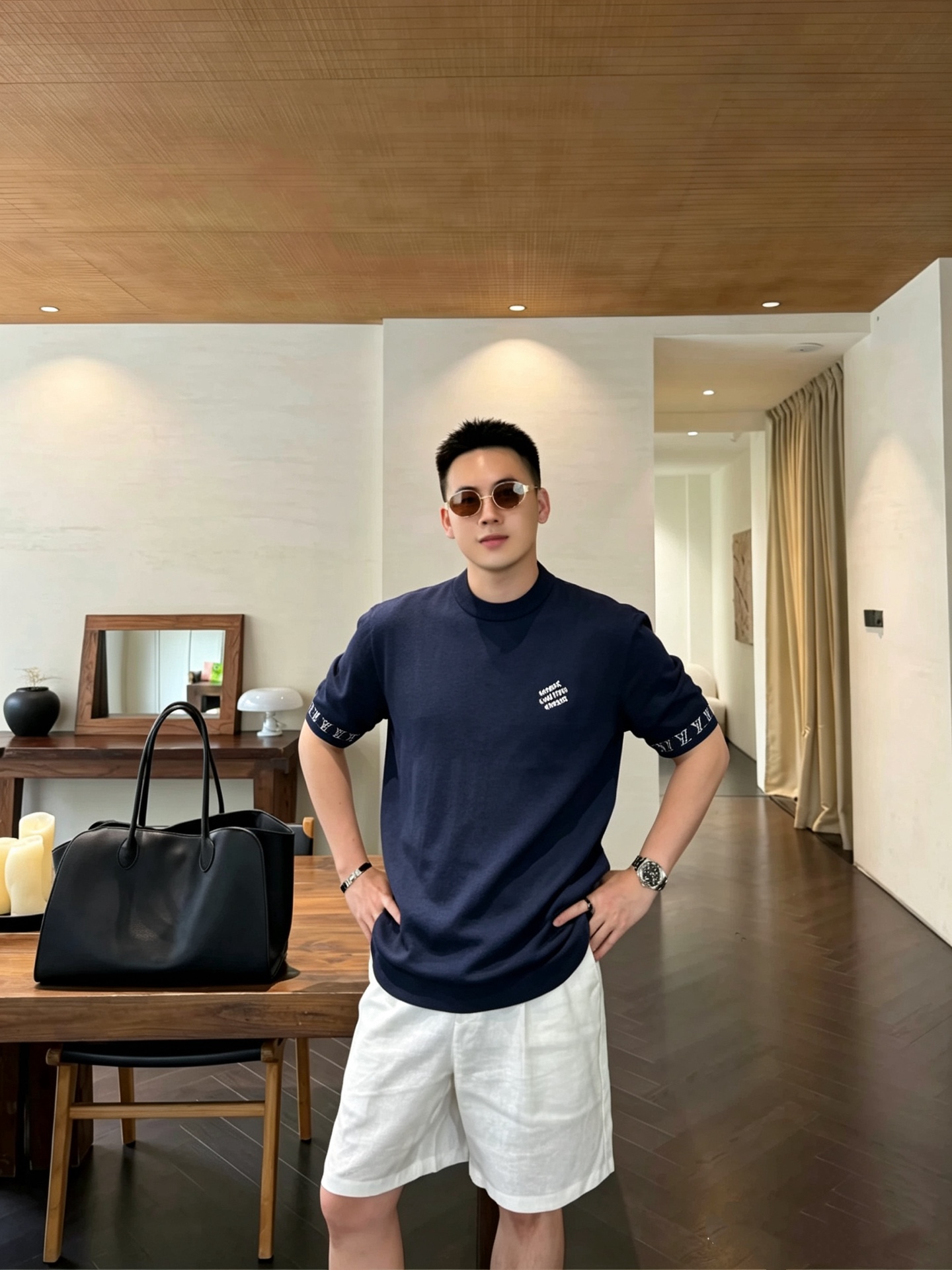 Louis Vuit*on 2026春夏伊力特针织短Polo衫，路易家族的新高端，细节品质永远的那么完美
