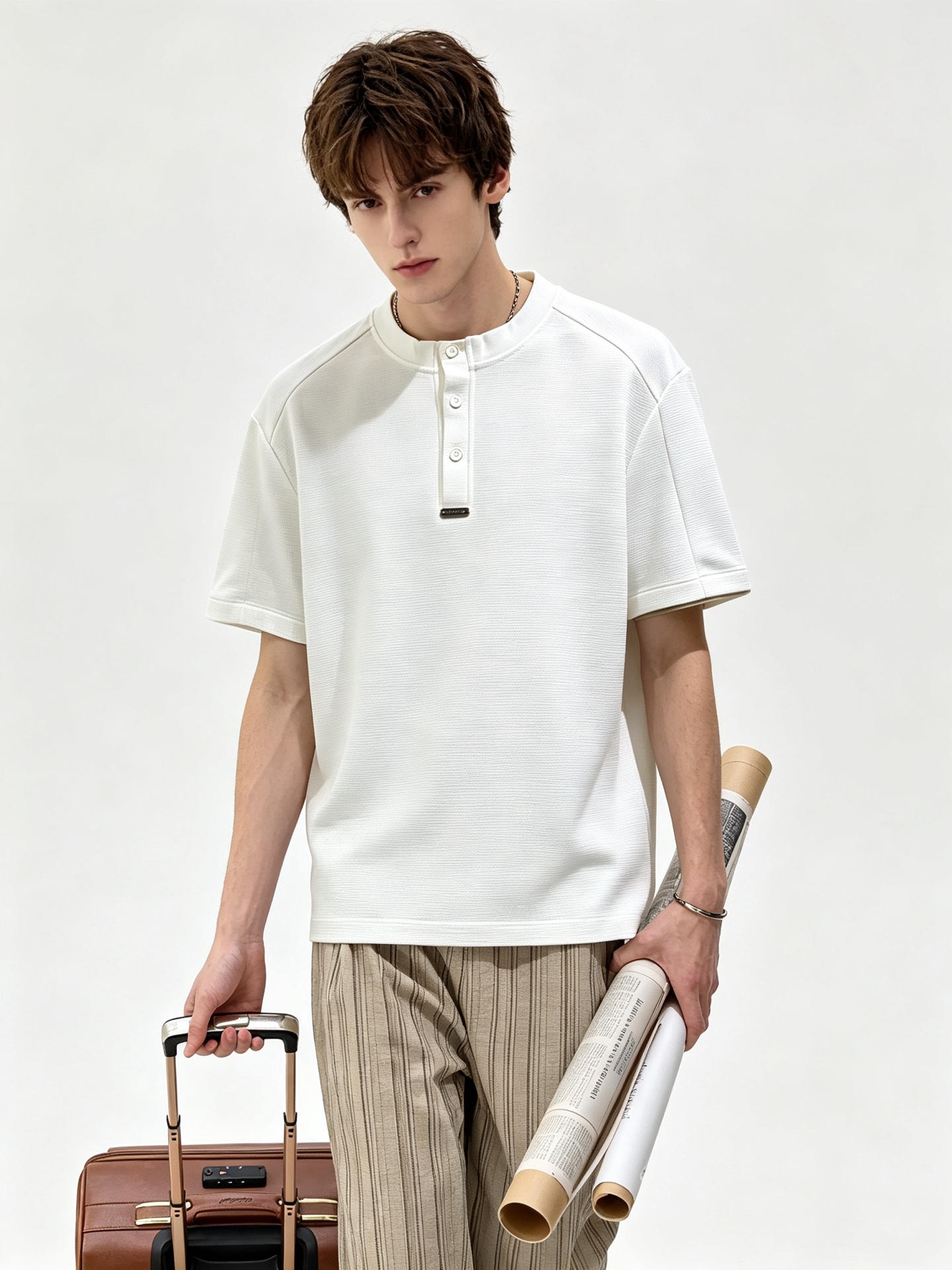 NO:936172,Loro Piana 2026 spring and summer men's latest trade order short-sleeved T-shirts, all in good condition!  !  Internet celebrity model!  Designed with logo pattern hardware!  The upper body is comfortable and breathable, not stiff, and has a rich three-dimensional feel overall. Quality export orders, customized exclusive fabric tailoring, meet the simple needs of commuters for dressing. The upper body effect is very good, slimming, and not picky about the figure. The fabric workmanship... is impeccable. Only good craftsmanship and good fabrics can make you wear a good taste. It is a must-have item for everyone!  Size M-4XL,,loro piana,T-shirt,tees,t-shirt,19860909Loro Piana诺悠翩雅 2026春夏男士最新的贸易订单短袖T恤,全品相！！网红款！采用logo图案五金设计！上身舒适透气,不僵硬,整体有着丰富的立体感,品质出口订单,定制专属面料剪裁,满足通勤人们对于着装的简约需求,上身效果很好,显瘦,不挑剔身材.面料做工....无可挑剔,好工艺好面料才能穿出好品味一款,人手必备单品！尺码M-4XL,,loro piana,T-shirt,tees，t-shirt,,Men's clothing