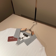 Loro Piana诺悠翩雅 2026春夏男士最新的贸易订单翻领针织短袖T恤,全品相!!上身舒适透气,不僵硬,整体有着丰 Loro Piana诺悠翩雅 2026春夏男士最新的贸易订单翻领针织短袖T恤,全品相!!上身舒适透气,不僵硬,整体有着丰