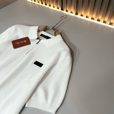 Loro Piana诺悠翩雅 2026春夏男士最新的贸易订单翻领针织短袖T恤,全品相!!上身舒适透气,不僵硬,整体有着丰 Loro Piana诺悠翩雅 2026春夏男士最新的贸易订单翻领针织短袖T恤,全品相!!上身舒适透气,不僵硬,整体有着丰