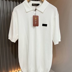 Loro Piana诺悠翩雅 2026春夏男士最新的贸易订单翻领针织短袖T恤,全品相!!上身舒适透气,不僵硬,整体有着丰 Loro Piana诺悠翩雅 2026春夏男士最新的贸易订单翻领针织短袖T恤,全品相!!上身舒适透气,不僵硬,整体有着丰