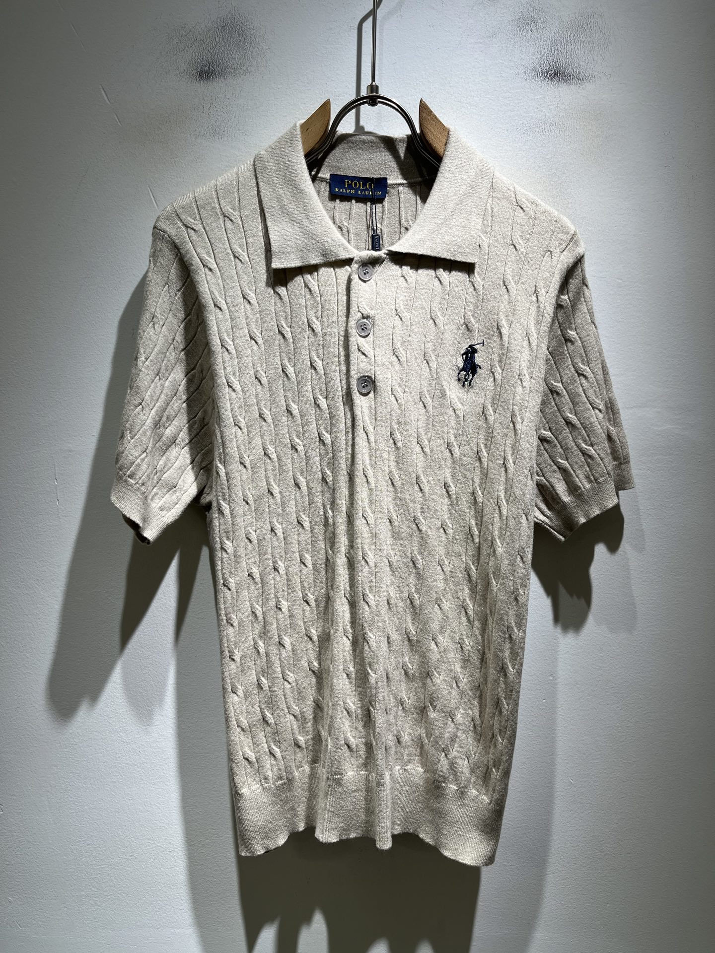 保罗POLOSPORT 2026春夏新款男士针织短袖T恤，简约纯色时尚款不乏有许多设计大咖们都对于纯色都有着难以割舍的情