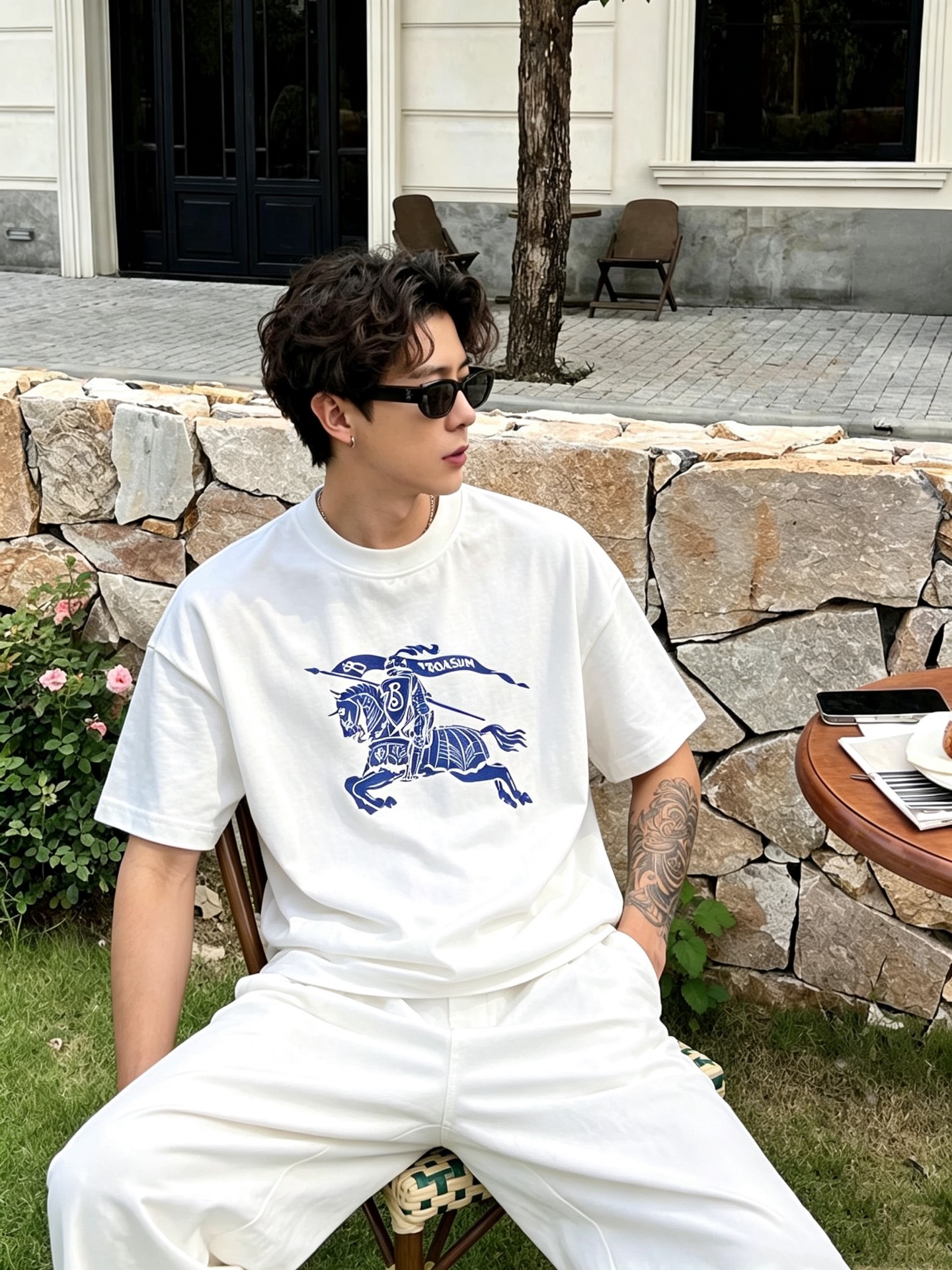 BURBER*Y巴*莉2026春夏新品男女同款👫短袖T恤，重磅来袭，最近比较火热的环保纯棉面料制作而成，高端户外运动休闲