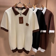 Loro Piana诺悠翩雅 2026春夏男士最新的贸易订单翻领针织短袖T恤,全品相!!上身舒适透气,不僵硬,整体有着丰 Loro Piana诺悠翩雅 2026春夏男士最新的贸易订单翻领针织短袖T恤,全品相!!上身舒适透气,不僵硬,整体有着丰
