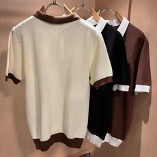 Loro Piana诺悠翩雅 2026春夏男士最新的贸易订单翻领针织短袖T恤,全品相!!上身舒适透气,不僵硬,整体有着丰 Loro Piana诺悠翩雅 2026春夏男士最新的贸易订单翻领针织短袖T恤,全品相!!上身舒适透气,不僵硬,整体有着丰