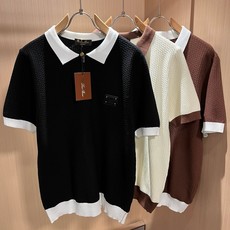 Loro Piana诺悠翩雅 2026春夏男士最新的贸易订单翻领针织短袖T恤,全品相!!上身舒适透气,不僵硬,整体有着丰 Loro Piana诺悠翩雅 2026春夏男士最新的贸易订单翻领针织短袖T恤,全品相!!上身舒适透气,不僵硬,整体有着丰
