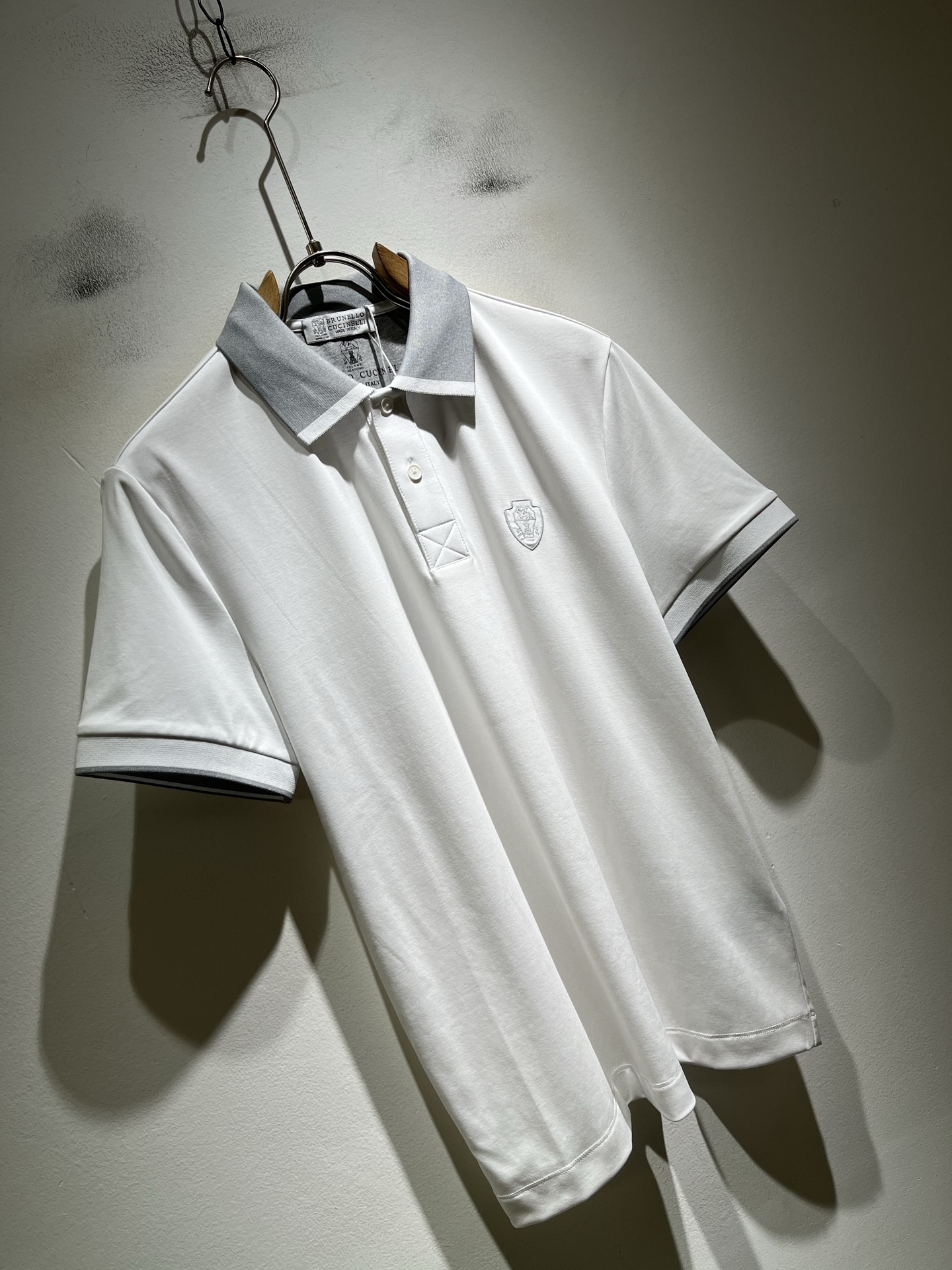 BC-Brunello Cucineli 2026春夏新款男士短袖Polo衫,众多明星都爱穿的时尚百搭单品!胸前LOGO BC-Brunello Cucineli 2026春夏新款男士短袖Polo衫,众多明星都爱穿的时尚百搭单品!胸前LOGO