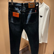 HERM*S 爱*仕 2026春夏男士高端丹宁水洗小直筒牛仔裤 海外贸易公司渠道订单 !男士修身直筒牛仔裤!上海恒隆 HERM*S 爱*仕 2026春夏男士高端丹宁水洗小直筒牛仔裤 海外贸易公司渠道订单 !男士修身直筒牛仔裤!上海恒隆
