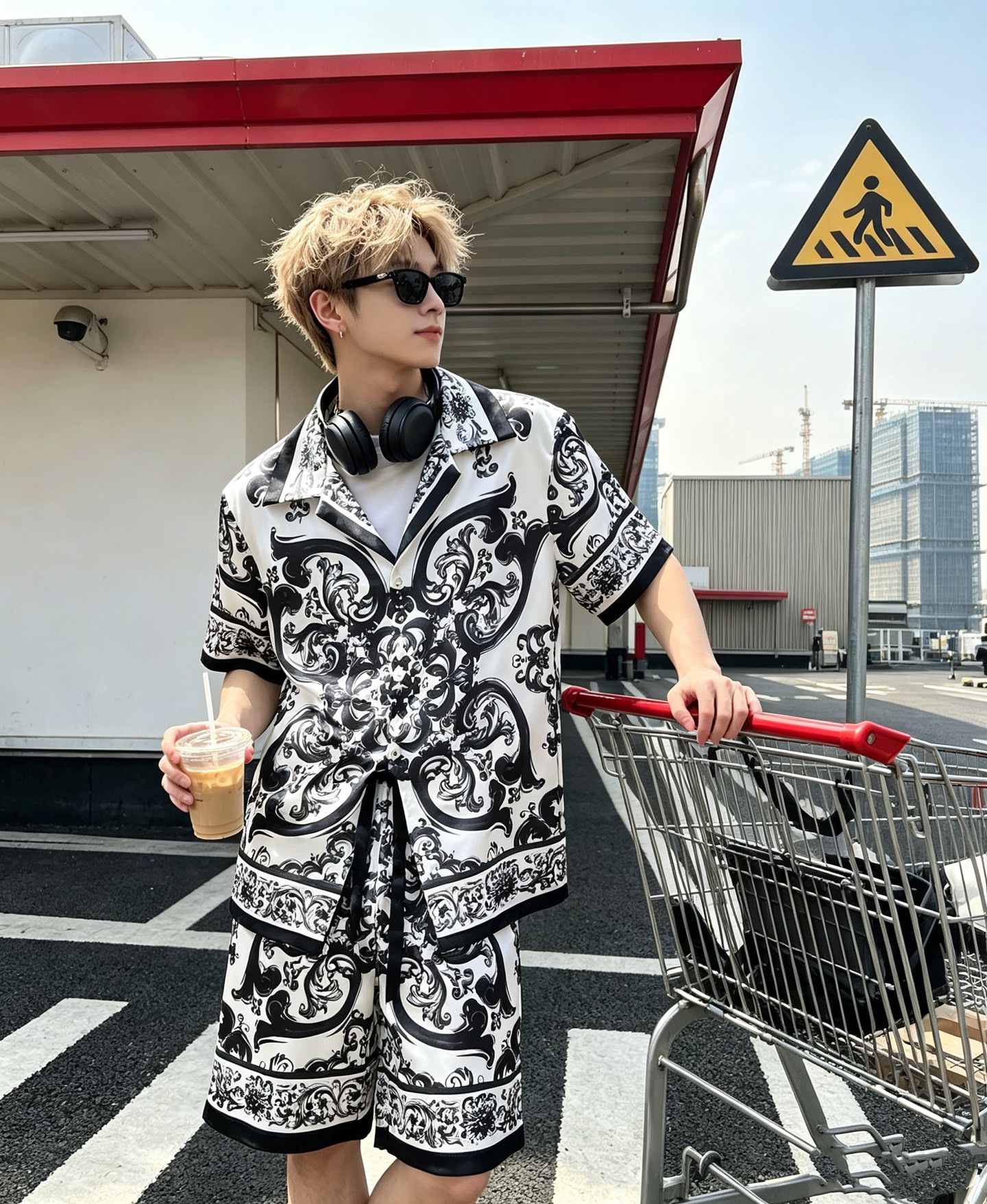 VERS*CE/范*哲  2026春夏新品原单睡衣真丝套装VERS*CE/范*哲  贸易公司渠道 产品 值的推荐 ，全景
