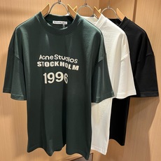 Acne Studi*os2026春夏新款男女同款👫短袖T恤,专柜同步发售!定制专属洗水纯棉面料,定制原版工艺螺纹,衣身 Acne Studi*os2026春夏新款男女同款👫短袖T恤,专柜同步发售!定制专属洗水纯棉面料,定制原版工艺螺纹,衣身