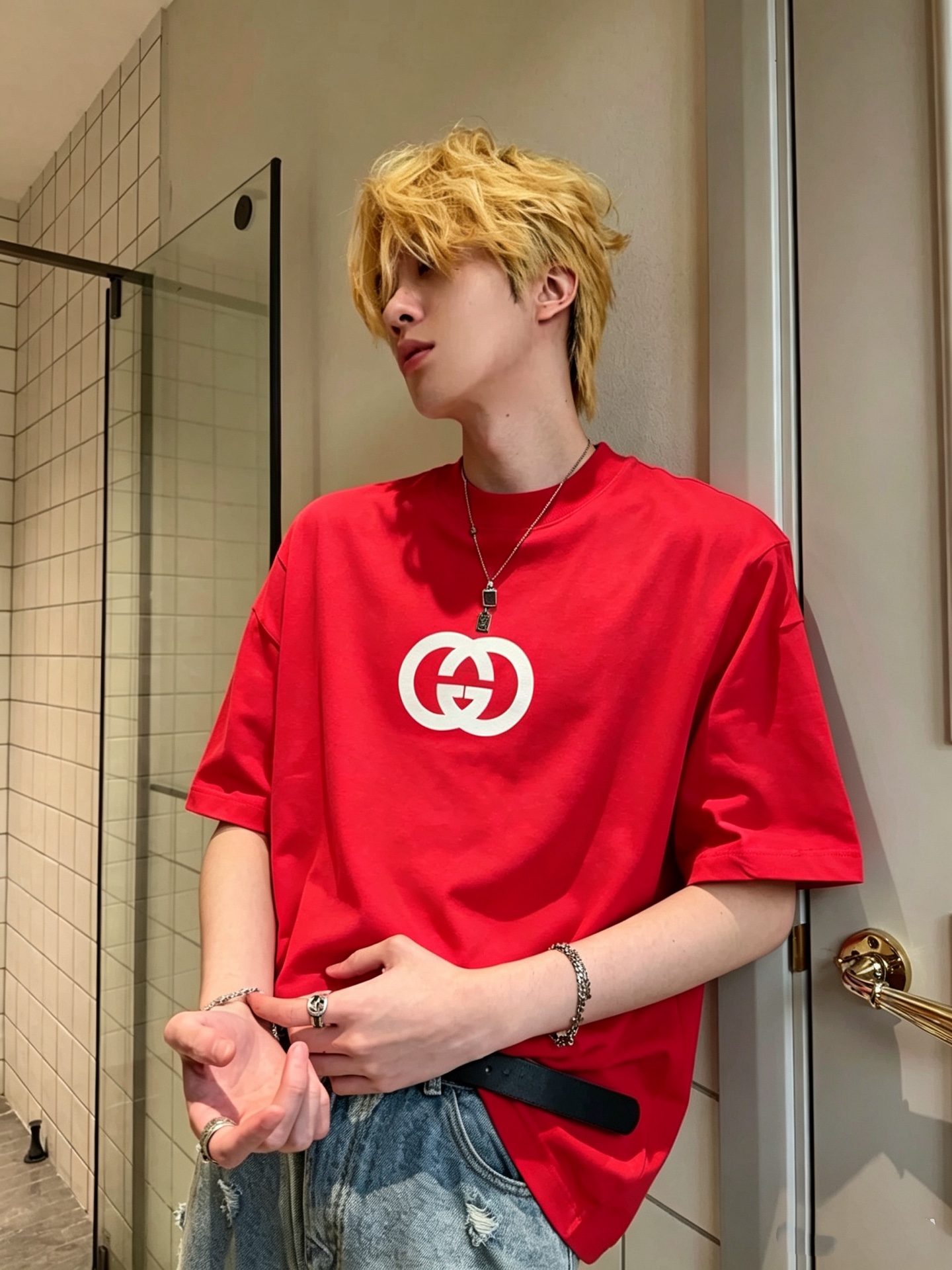 Gucc*古家 2026春夏新款男女同情侣款👫休闲宽松棉质圆领短袖T恤衫!贸易公司渠道稀出,同步官网发售 ! 2 Gucc*古家 2026春夏新款男女同情侣款👫休闲宽松棉质圆领短袖T恤衫!贸易公司渠道稀出,同步官网发售 ! 2