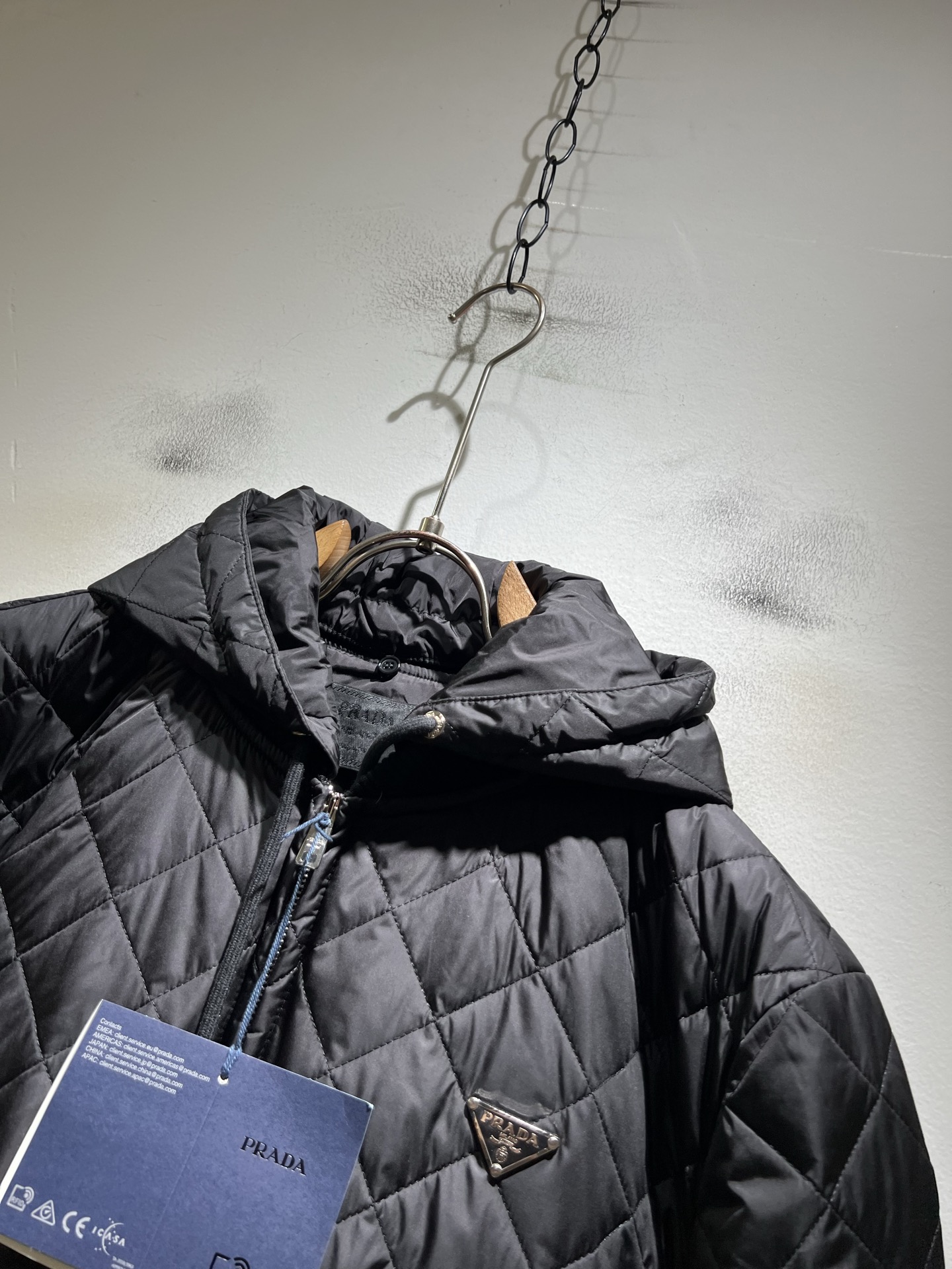 PRAD*A普*达2026秋冬休闲棉服夹克外套，最新时尚休闲拉链夹克，时尚夹克外套!贸易公司渠道稀出，同步官网发售，男神