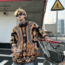 VERS*CE/范*哲 2026春夏新品原单长袖衬衣,VERS*CE/范*哲 贸易公司渠道 产品 值的推荐 ,全景印 VERS*CE/范*哲 2026春夏新品原单长袖衬衣,VERS*CE/范*哲 贸易公司渠道 产品 值的推荐 ,全景印