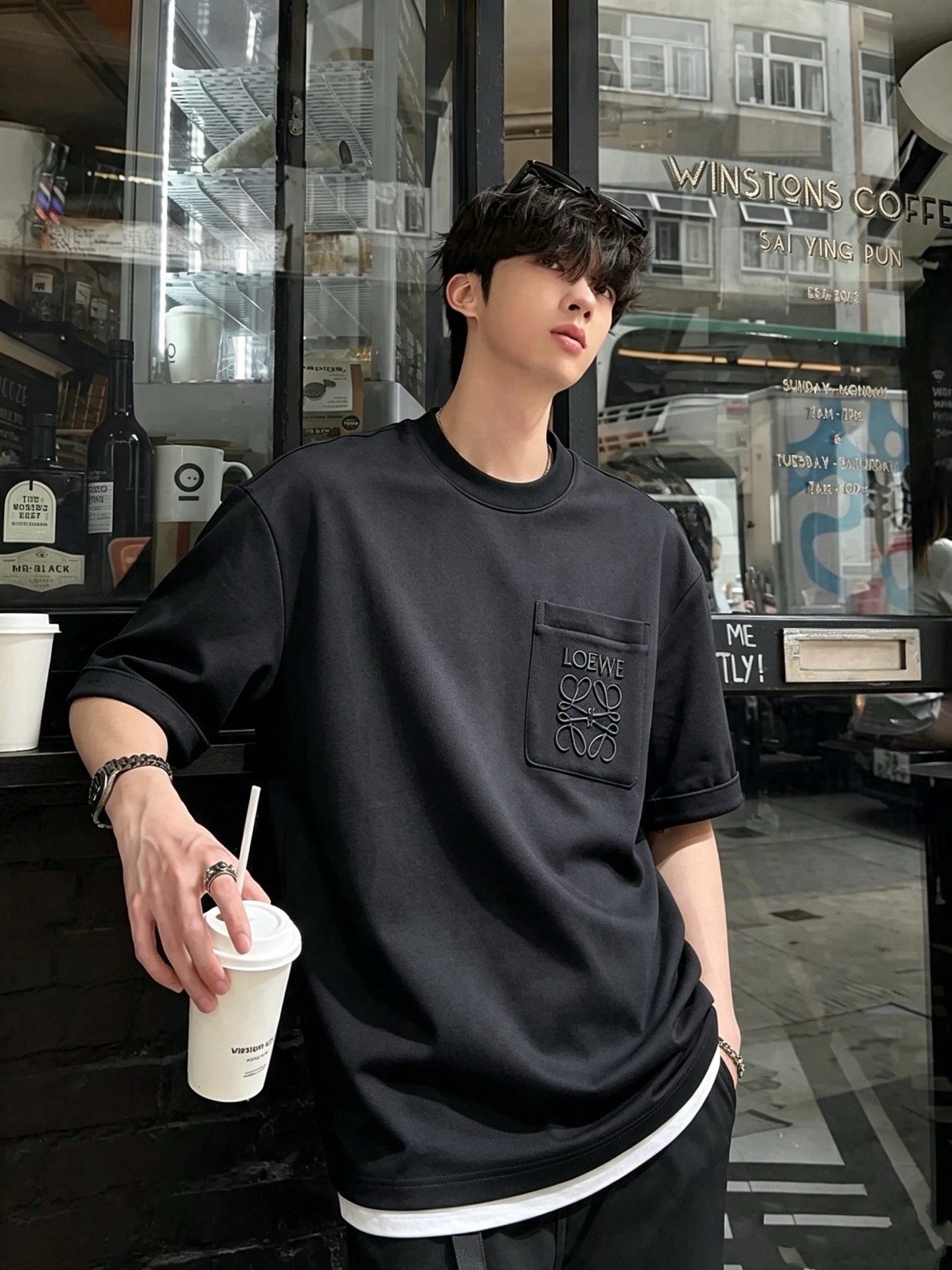 LOE*WE罗*威 2026秋冬男女同款👫打底衫,意大利原厂订单渠道,极具个性高级风,标志logo图案刺绣工艺设计!最新 LOE*WE罗*威 2026秋冬男女同款👫打底衫,意大利原厂订单渠道,极具个性高级风,标志logo图案刺绣工艺设计!最新