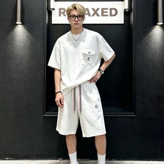Moncler蒙家 2026春夏最新男女同款👫贸易订单休闲套装,全品相!!网红款!采用logo图案徽章设计!上身舒适透气 Moncler蒙家 2026春夏最新男女同款👫贸易订单休闲套装,全品相!!网红款!采用logo图案徽章设计!上身舒适透气