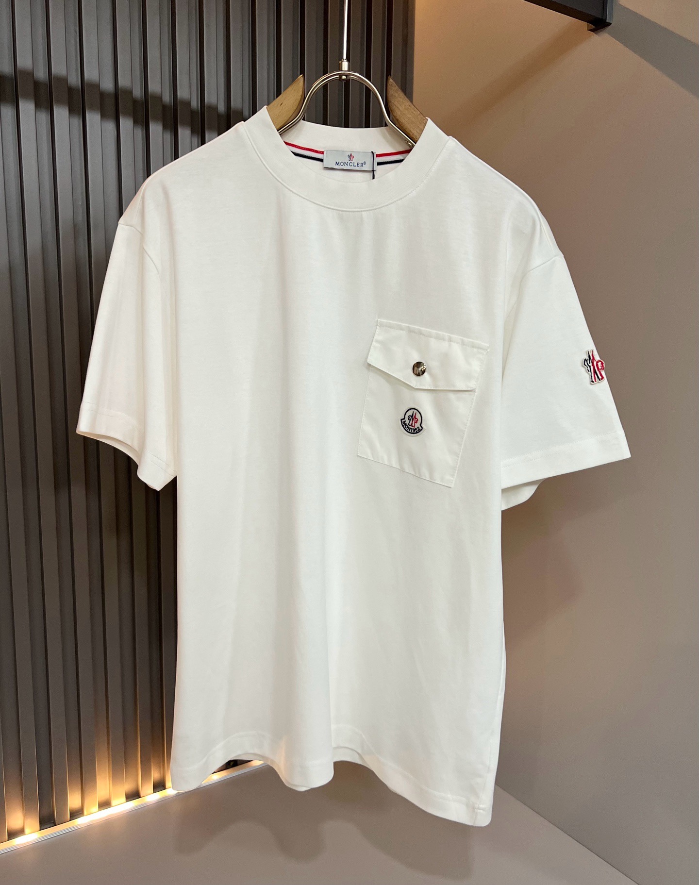 Moncler蒙家 2026春夏最新男女同款👫贸易订单休闲套装，全品相！！网红款！采用logo图案徽章设计！上身舒适透气
