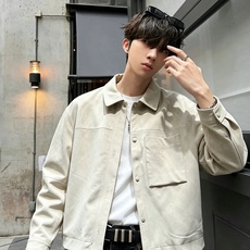Dio*r迪*奥2026秋冬男士夹克外套,最新时尚洗水皮休闲夹克,贸易公司渠道稀出,同步官网发售,胸前压花logo图案设 Dio*r迪*奥2026秋冬男士夹克外套,最新时尚洗水皮休闲夹克,贸易公司渠道稀出,同步官网发售,胸前压花logo图案设