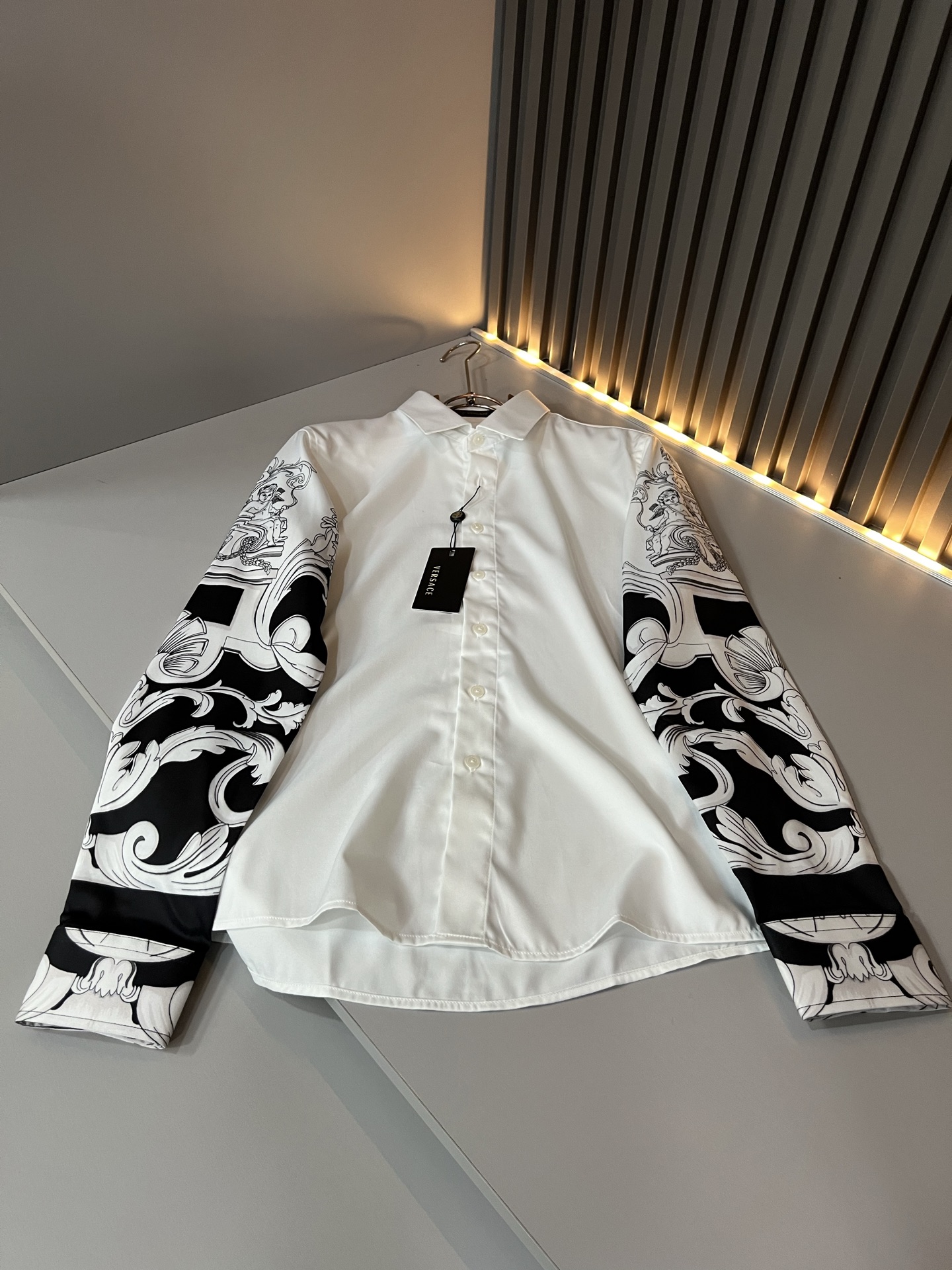 VERS*CE/范*哲  2026春夏新品原单长袖衬衣，VERS*CE/范*哲  贸易公司渠道 产品 值的推荐 ，全景印
