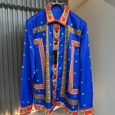 VERS*CE/范*哲 2026春夏新品原单长袖衬衣,VERS*CE/范*哲 贸易公司渠道 产品 值的推荐 ,全景印 VERS*CE/范*哲 2026春夏新品原单长袖衬衣,VERS*CE/范*哲 贸易公司渠道 产品 值的推荐 ,全景印