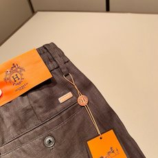 HERM*S 爱*仕 2026春夏男士高端棉麻休闲裤 海外贸易公司渠道订单 !男士休闲修身直筒休闲裤!上海恒隆店在售 HERM*S 爱*仕 2026春夏男士高端棉麻休闲裤 海外贸易公司渠道订单 !男士休闲修身直筒休闲裤!上海恒隆店在售