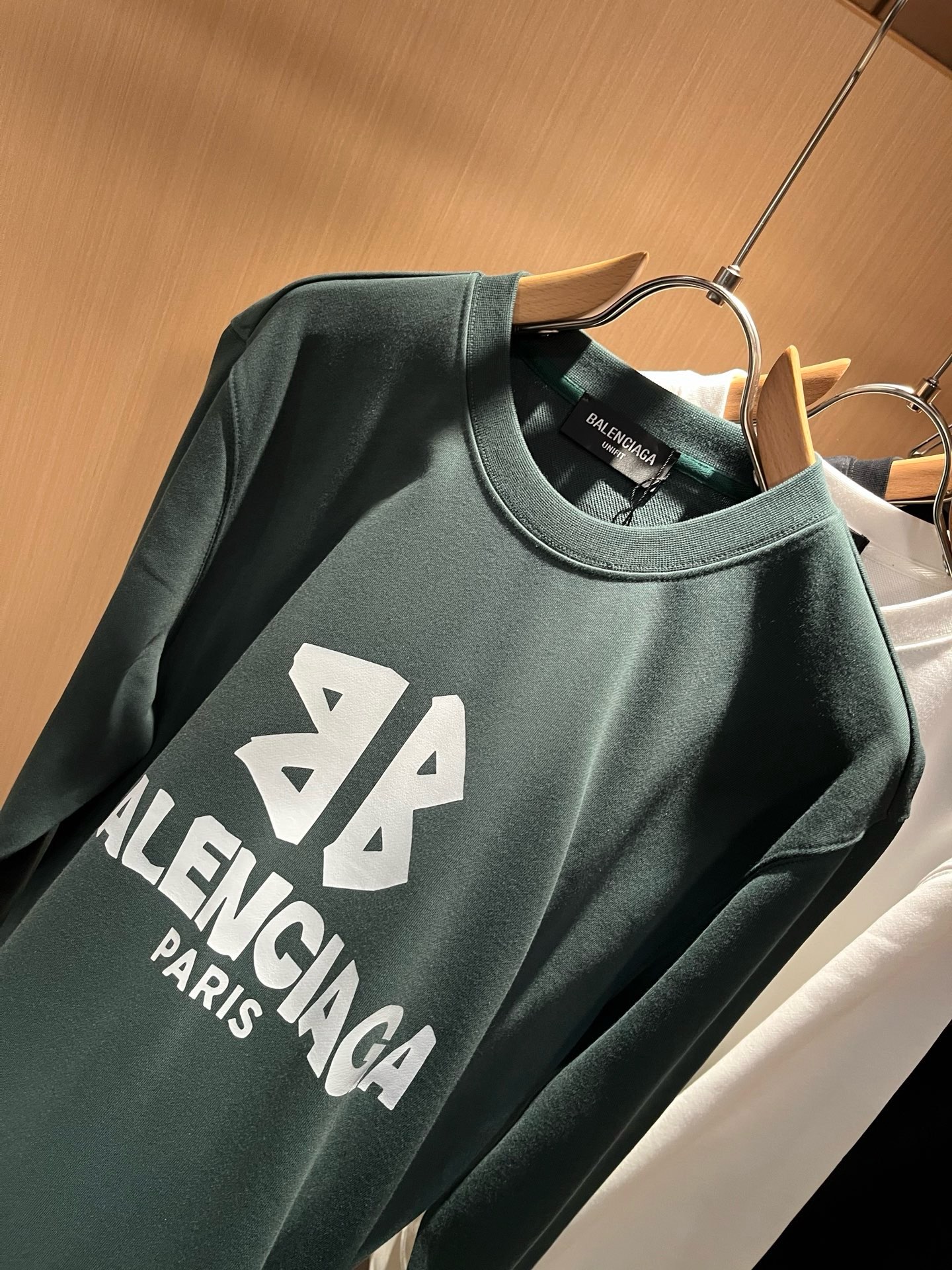 BALENCIA*巴黎*家 2026秋冬最新款百搭卫衣，男女同款👫❤️经典标志图案字母logo图案印花工艺设计！！贸易公