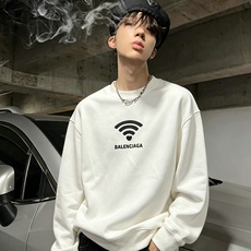 BALENCIA*巴黎*家 2026秋冬最新款百搭卫衣,男女同款👫❤️经典标志图案字母logo图案印花工艺设计!!贸易公 BALENCIA*巴黎*家 2026秋冬最新款百搭卫衣,男女同款👫❤️经典标志图案字母logo图案印花工艺设计!!贸易公