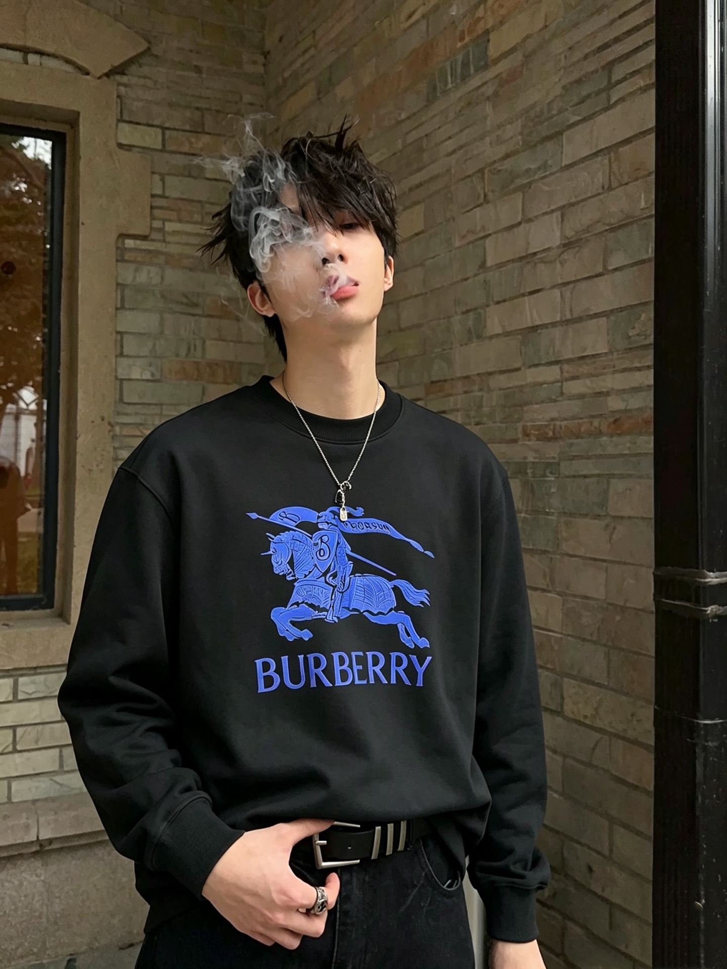 BURBER*Y巴*莉 2026秋冬新款男女同款👫基础休闲百搭棉质圆领卫衣,男女同款卫衣!贸易公司渠道稀出,同步官网发售 BURBER*Y巴*莉 2026秋冬新款男女同款👫基础休闲百搭棉质圆领卫衣,男女同款卫衣!贸易公司渠道稀出,同步官网发售
