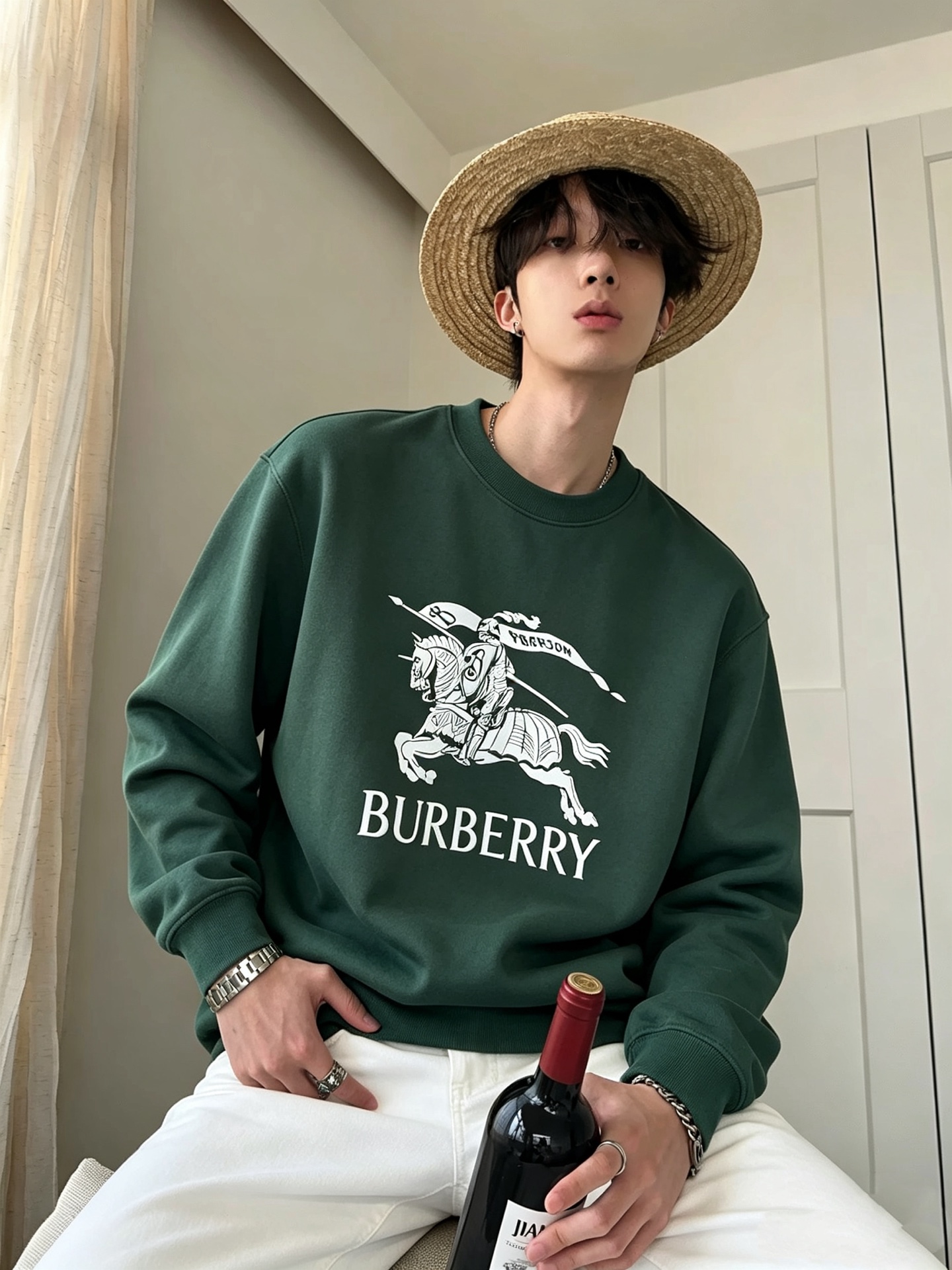 BURBER*Y巴*莉 2026秋冬新款男女同款👫基础休闲百搭棉质圆领卫衣,男女同款卫衣!贸易公司渠道稀出,同步官网发售 BURBER*Y巴*莉 2026秋冬新款男女同款👫基础休闲百搭棉质圆领卫衣,男女同款卫衣!贸易公司渠道稀出,同步官网发售
