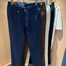 Loro Piana诺悠翩雅 2026春夏新品男士棉麻休闲裤,最新的贸易订单全品相!!网红款!上身舒适透气,不僵硬,整体 Loro Piana诺悠翩雅 2026春夏新品男士棉麻休闲裤,最新的贸易订单全品相!!网红款!上身舒适透气,不僵硬,整体