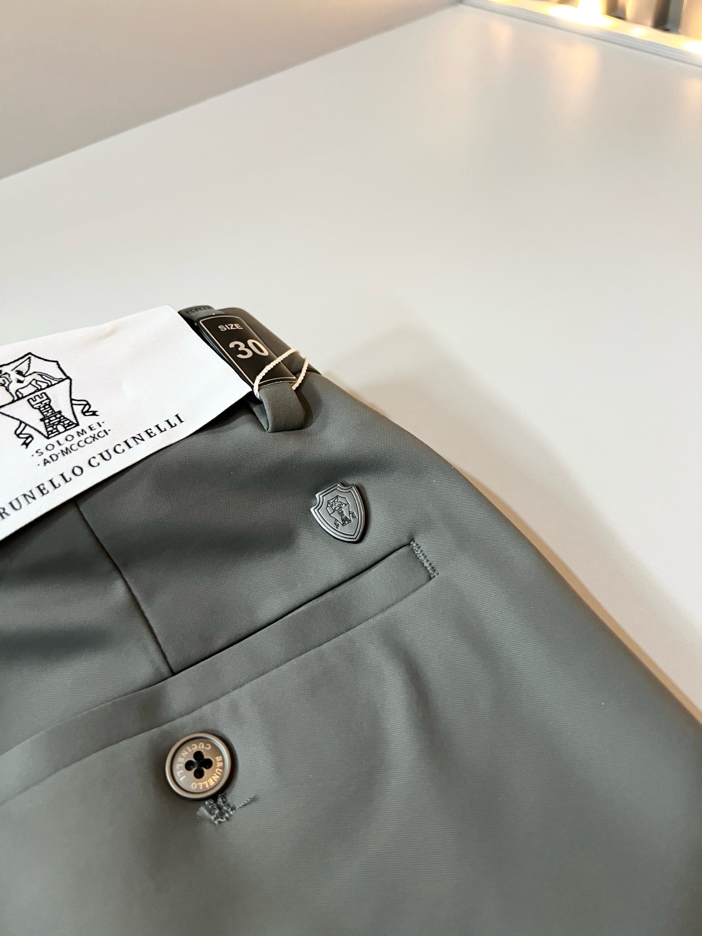 BC-Brunello Cucineli 2026春夏新品男士时装款高端休闲西裤,香港洋行渠道货,日本原厂出品,纯血统品 BC-Brunello Cucineli 2026春夏新品男士时装款高端休闲西裤,香港洋行渠道货,日本原厂出品,纯血统品