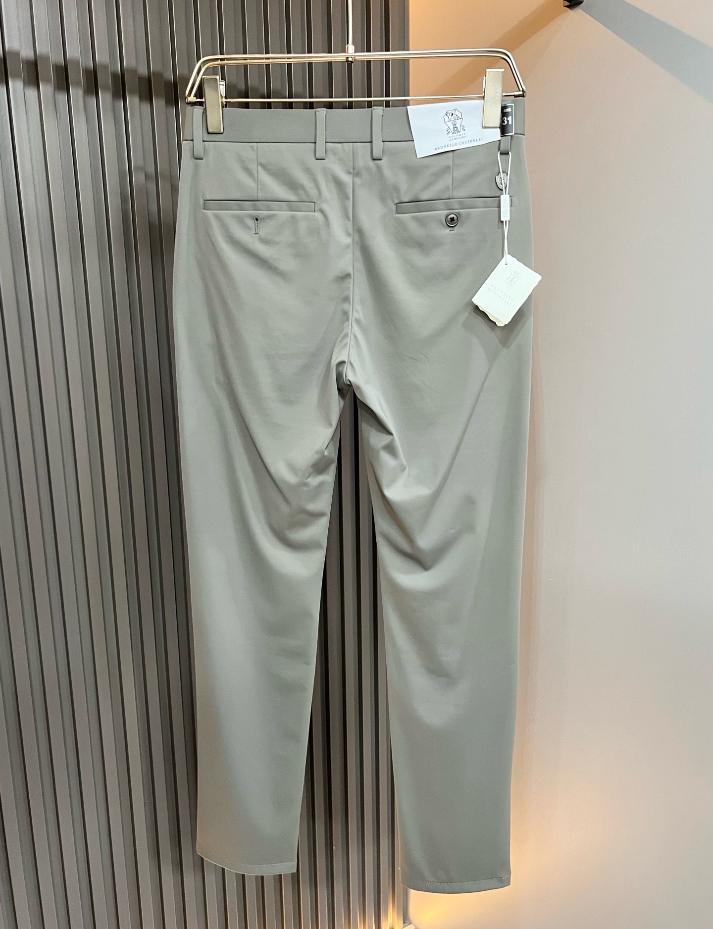 BC-Brunello Cucineli 2026春夏新品男士时装款高端休闲西裤,香港洋行渠道货,日本原厂出品,纯血统品 BC-Brunello Cucineli 2026春夏新品男士时装款高端休闲西裤,香港洋行渠道货,日本原厂出品,纯血统品