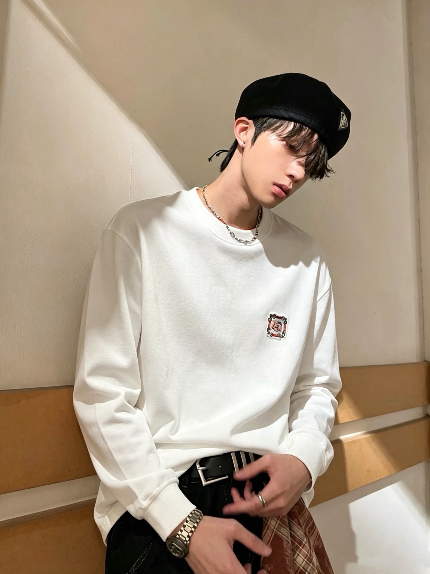 Her*mes爱*仕2026秋冬新款男女同款👫长袖打底衫，全新升级百搭基础款，低调奢华，品格之选！甄选优质精选纯棉面料！
